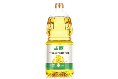 豐原一級菜籽油1.8L物理壓榨食用油